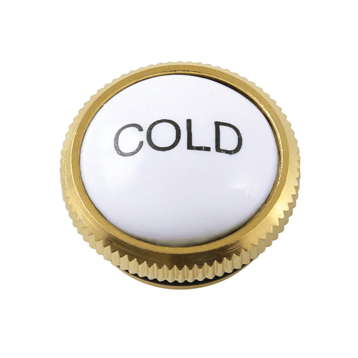 Kingston KBHI1797AXC Cold Handle Index Button, Brushed Brass