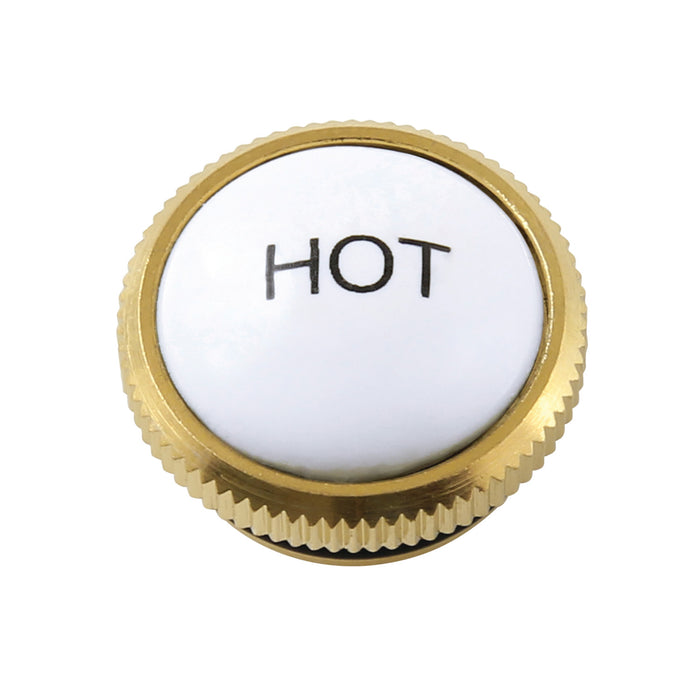 Kingston KBHI1797AXH Hot Handle Index Button, Brushed Brass