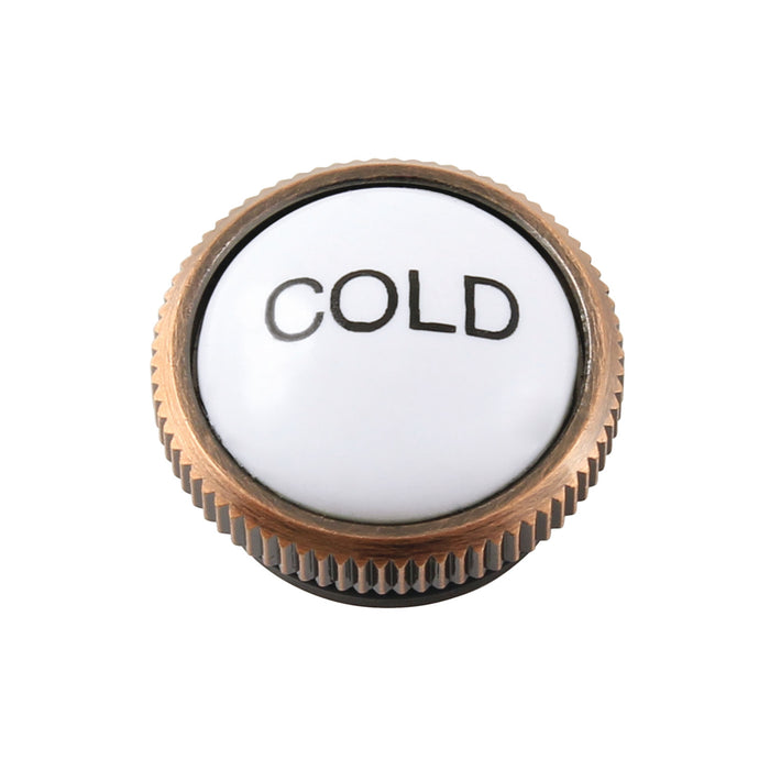 Kingston KBHI179AXACC Cold Handle Index Button, Antique Copper