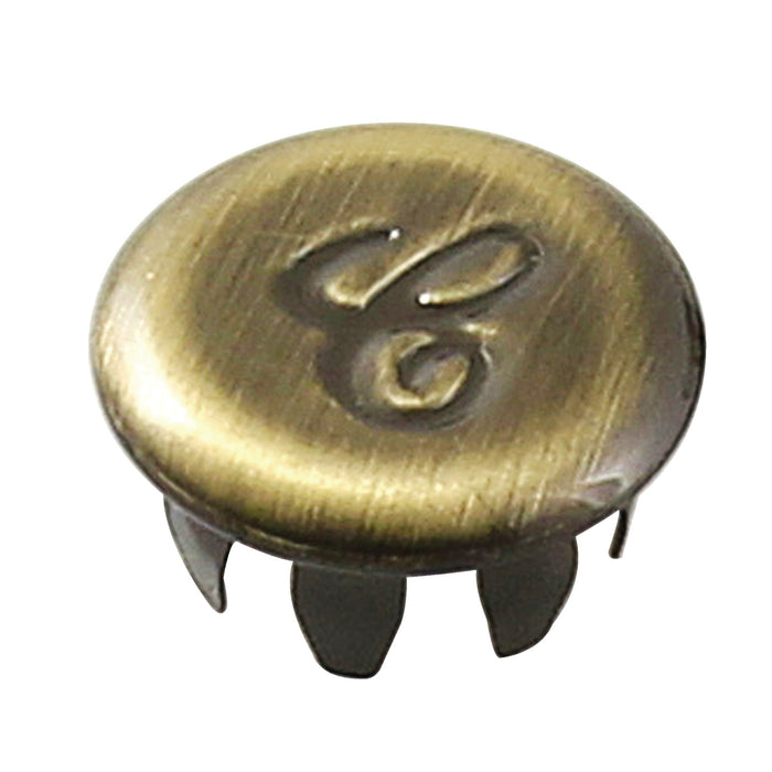 Kingston KBHI603ALABC Cold Handle Index Button, Antique Brass