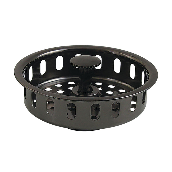 Edelstahl Spülbecken Sieb Mit Gummistopfen – Standard Abflussfilter, 20 Löcher, Für 8,9 Cm Abfluss