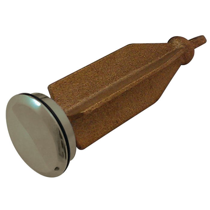 Kingston KBPP2008 Pop-Up Drain Plunger, Brushed Nickel