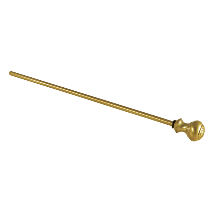 Kingston KBPR2627 Brass Pop-Up Rod, Brushed Brass