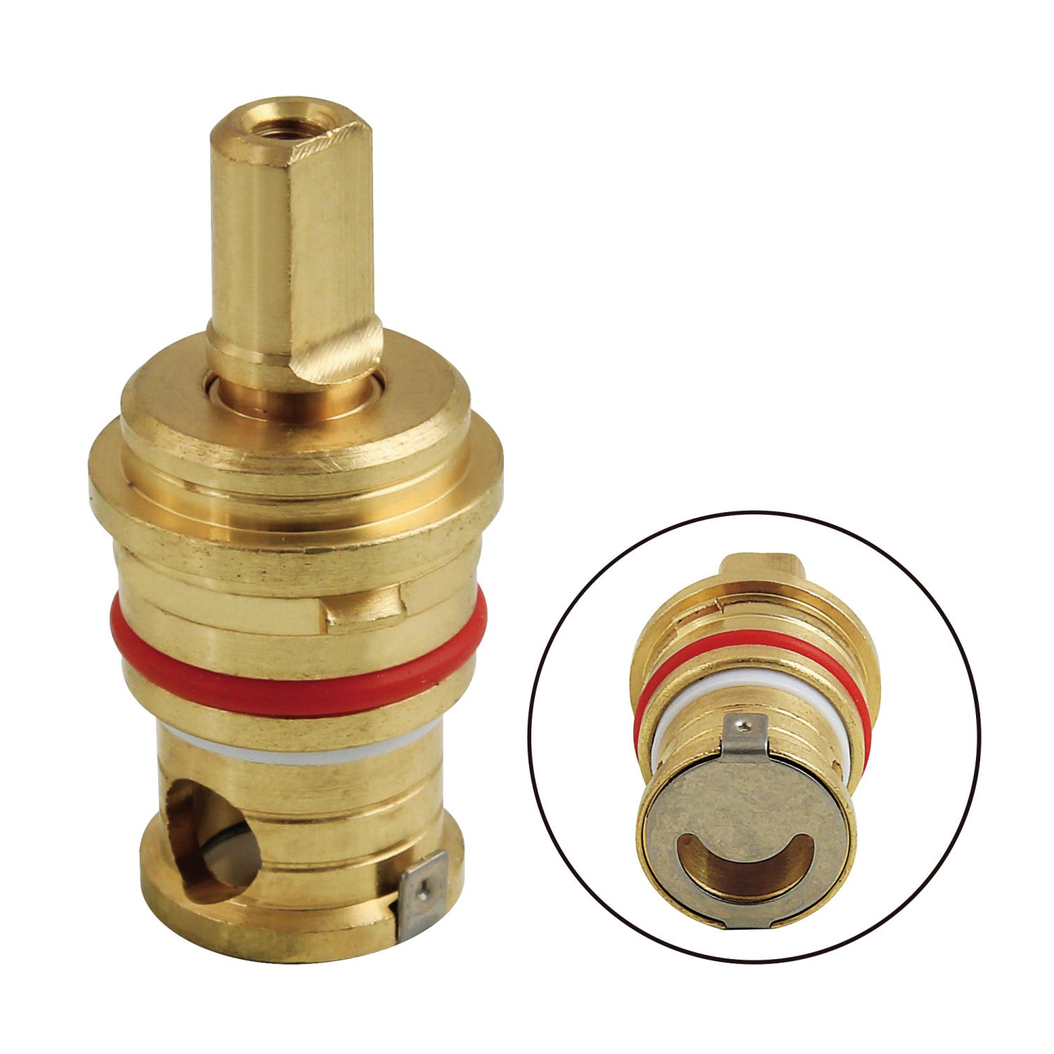 Kingston KBRP181HC Hot Washerless Cartridge, Raw | Kingston Brass
