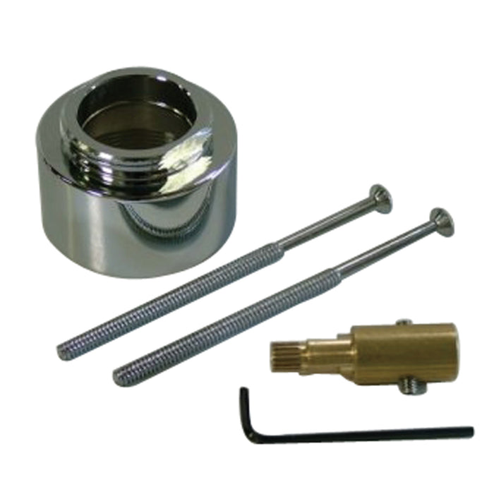 Kingston KBRP3631EXT Extension Adapor, Rod, Screws, and Cap (KB363XAL Series), Polished Chrome
