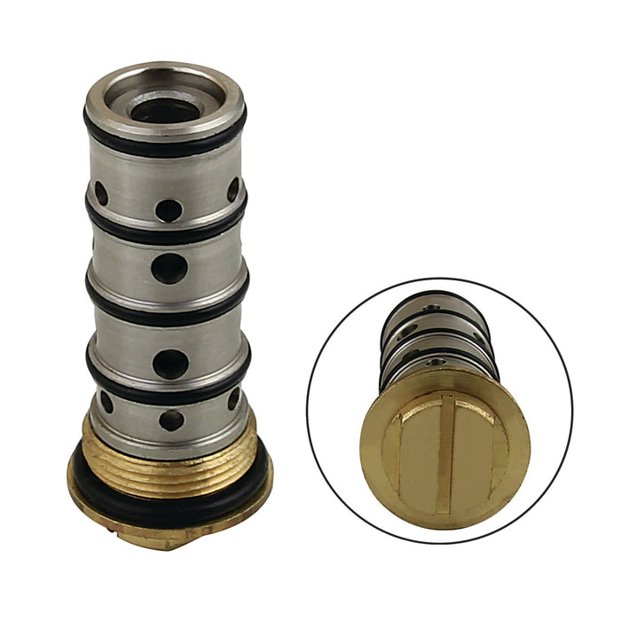 Kingston KBRP651PS Pressure Balancing Spool, Raw Brass