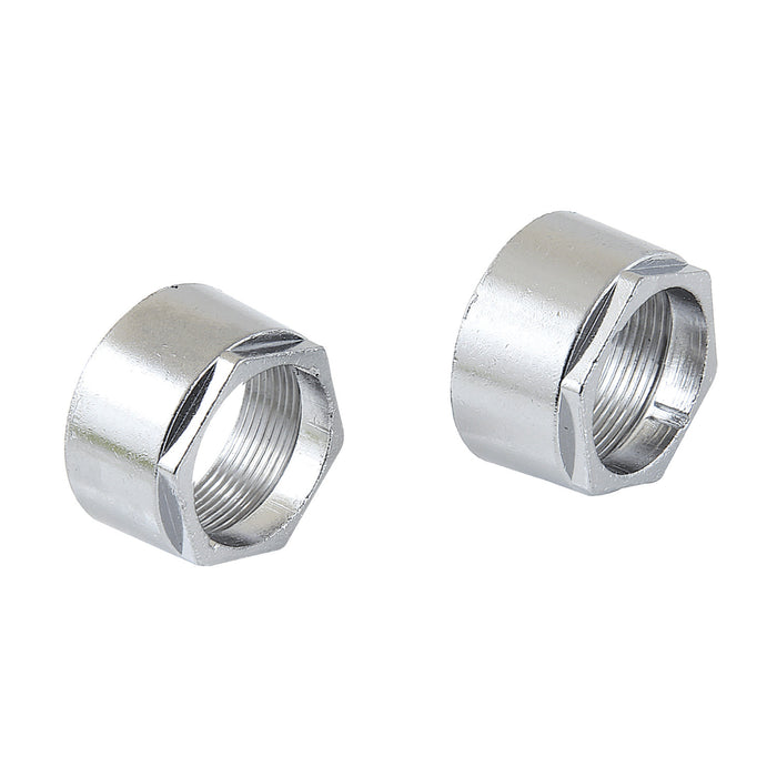 Kingston KBRP791EXC Zinc Alloy Bonnet Nut, Polished Chrome