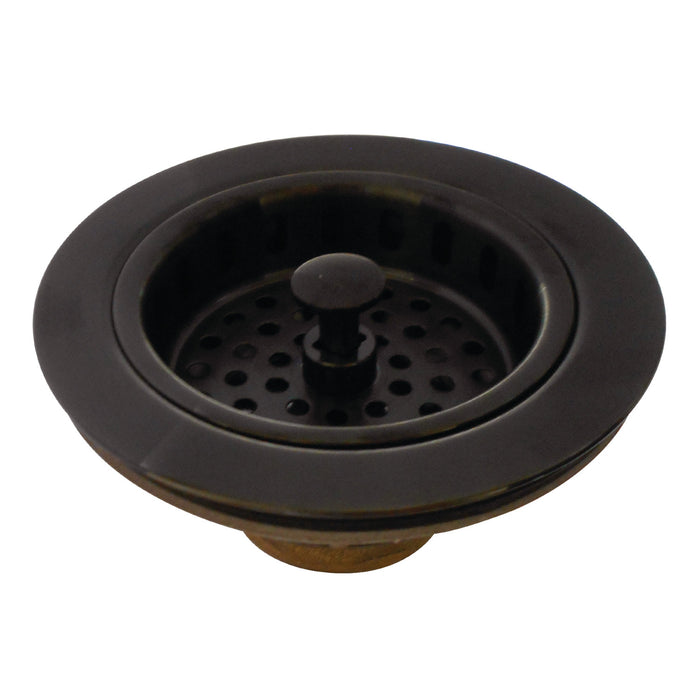 Kingston Made To Match KBS1005 3-1/2 Inch Kitchen Sink Basket Strainer Only, Oil Rubbed Bronze