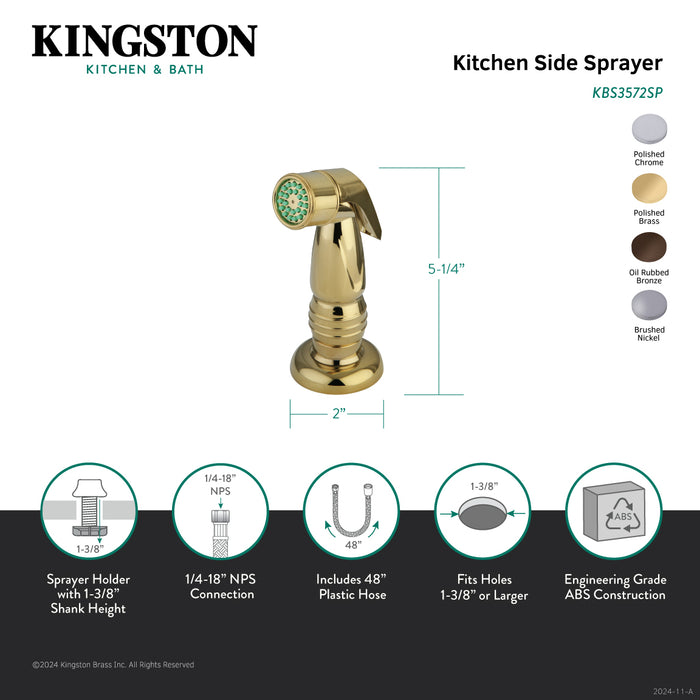Made To Match KBS3575SP Plastic Kitchen Faucet Side Sprayer, Oil Rubbed Bronze