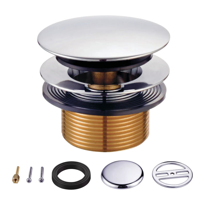 Kingston Sona KBU2001 - Eugene Toe Touch Tub Drain Conversion Kit, Polished Chrome
