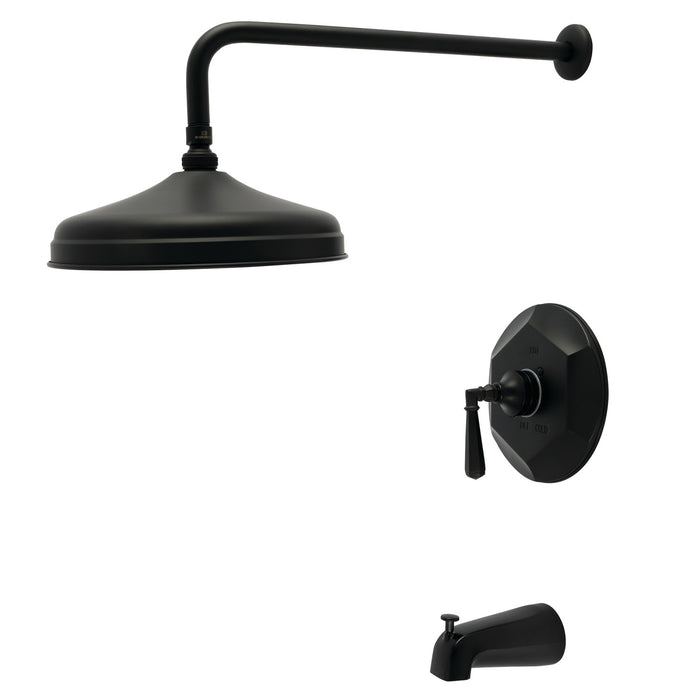 Kingston Tulare KBX4630HLT - Metropolitan Single-Handle Tub and Shower Faucet, Trim Only, Matte Black