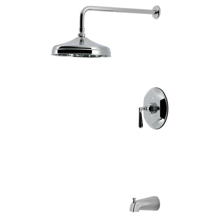 Kingston Metropolitan KBX4631HL Single-Handle Pressure Balanced Tub and Shower Faucet, Polished Chrome
