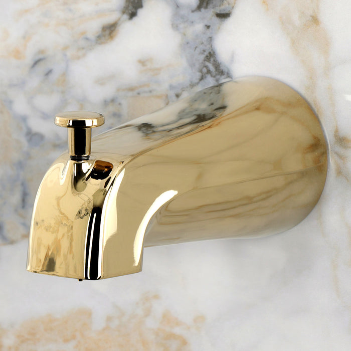 Kingston Tulare KBX4632HLT - Metropolitan Single-Handle Tub and Shower Faucet, Trim Only, Polished Brass