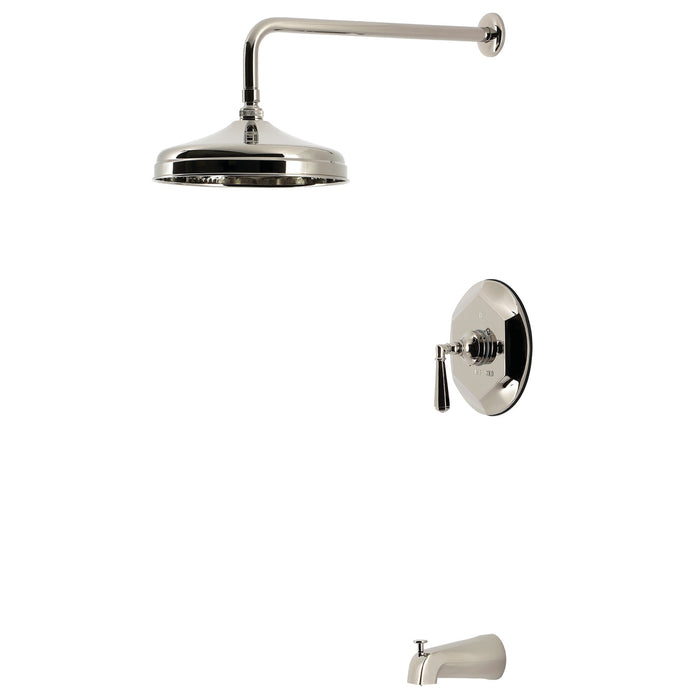 Kingston Tulare KBX4636HLT - Metropolitan Single-Handle Tub and Shower Faucet, Trim Only, Polished Nickel