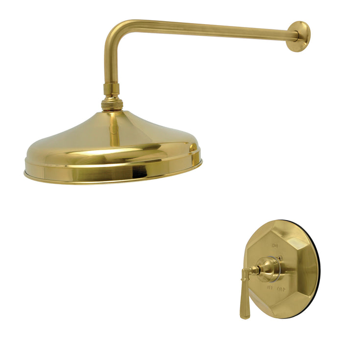 Kingston Tulare KBX4637HLTSO - Metropolitan Single-Handle Shower Faucet, Trim Only, Brushed Brass