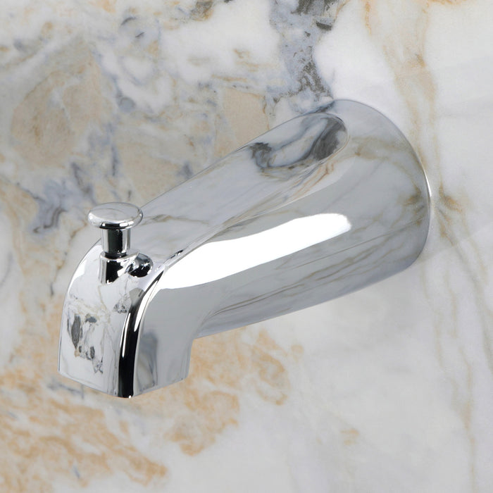 Kingston KBX651 Single-Handle Pressure Balanced Tub and Shower Faucet, Polished Chrome