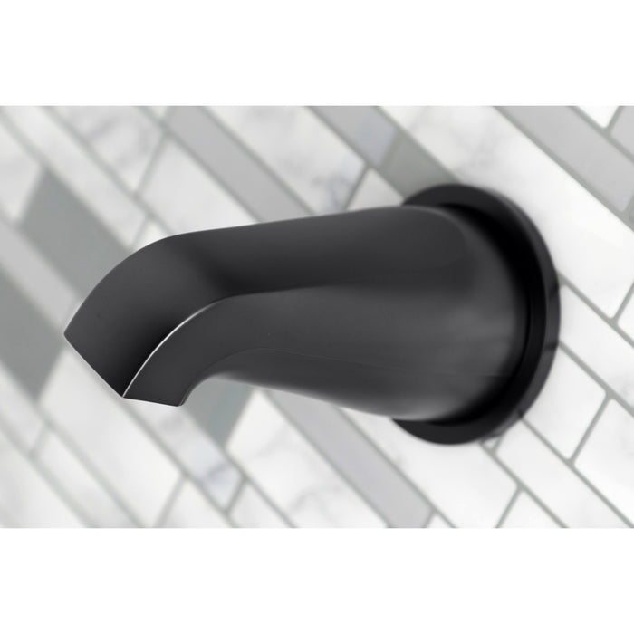 Kingston Tulare KBX8130BX - Metropolitan Triple-Handle Tub and Shower Faucet, Matte Black