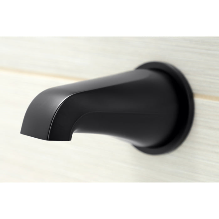 Kingston Sona KBX8130CML - Manhattan Triple-Handle Tub and Shower Faucet, Matte Black