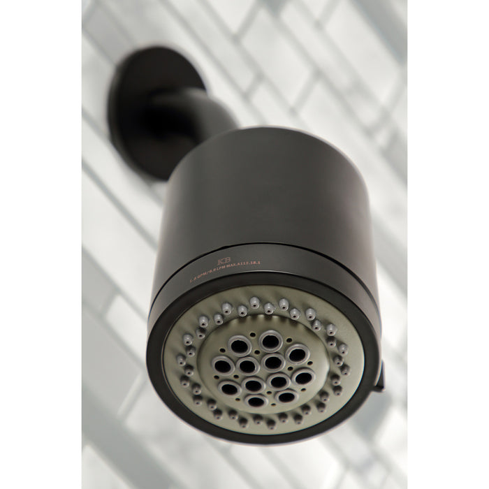 Kingston Sona KBX8130DX - Concord Triple-Handle Tub and Shower Faucet, Matte Black