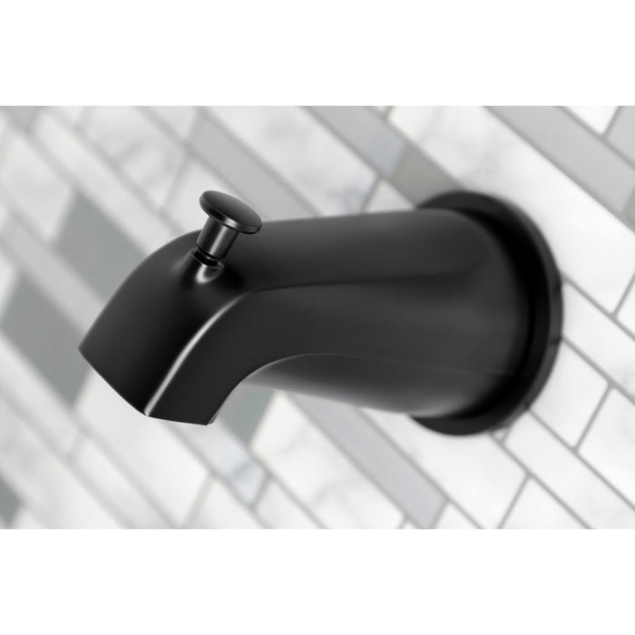 Kingston Tulare KBX8140BX - Metropolitan Double-Handle Tub and Shower Faucet, Matte Black