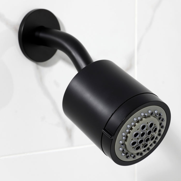 Kingston Sona KBX8140KPS - Verona Double-Handle Tub and Shower Faucet, Matte Black
