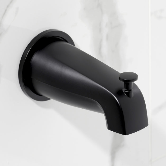 Kingston Sona KBX8140KPS - Verona Double-Handle Tub and Shower Faucet, Matte Black