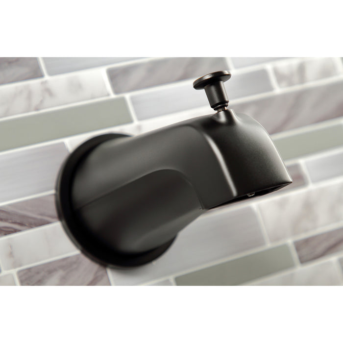 Kingston Tulare KBX8140ZX - Millennium Double-Handle Tub and Shower Faucet, Matte Black
