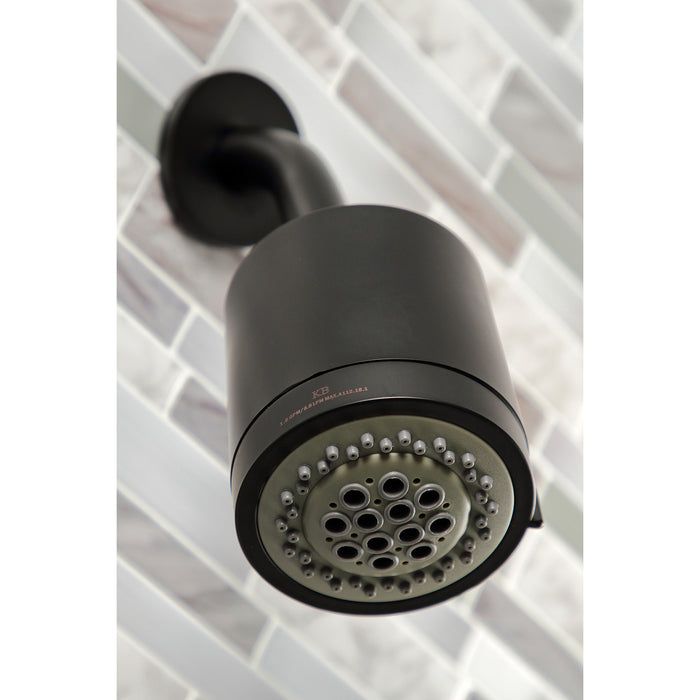 Kingston Tulare KBX8140ZX - Millennium Double-Handle Tub and Shower Faucet, Matte Black
