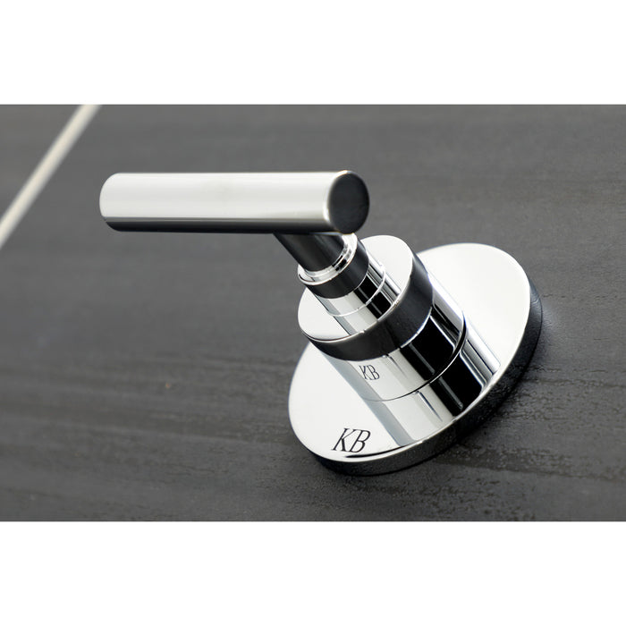 Kingston Sona KBX8141CML - Manhattan Double-Handle Tub and Shower Faucet, Polished Chrome