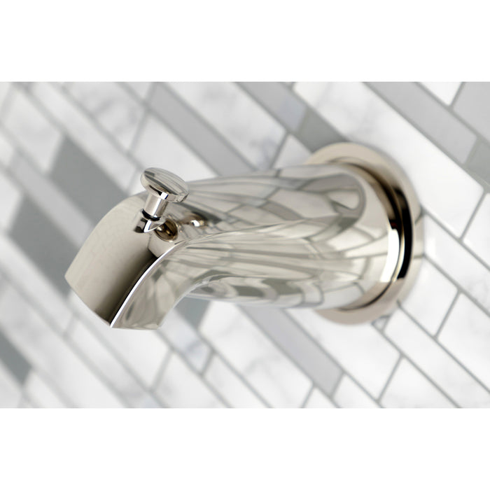 Kingston Tulare KBX8146BX - Metropolitan Double-Handle Tub and Shower Faucet, Polished Nickel