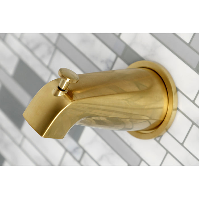 Kingston Tulare KBX8147BX - Metropolitan Double-Handle Tub and Shower Faucet, Brushed Brass