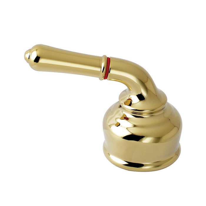 Kingston KCH362H Metal Lever Handle (Hot Side), Polished Brass