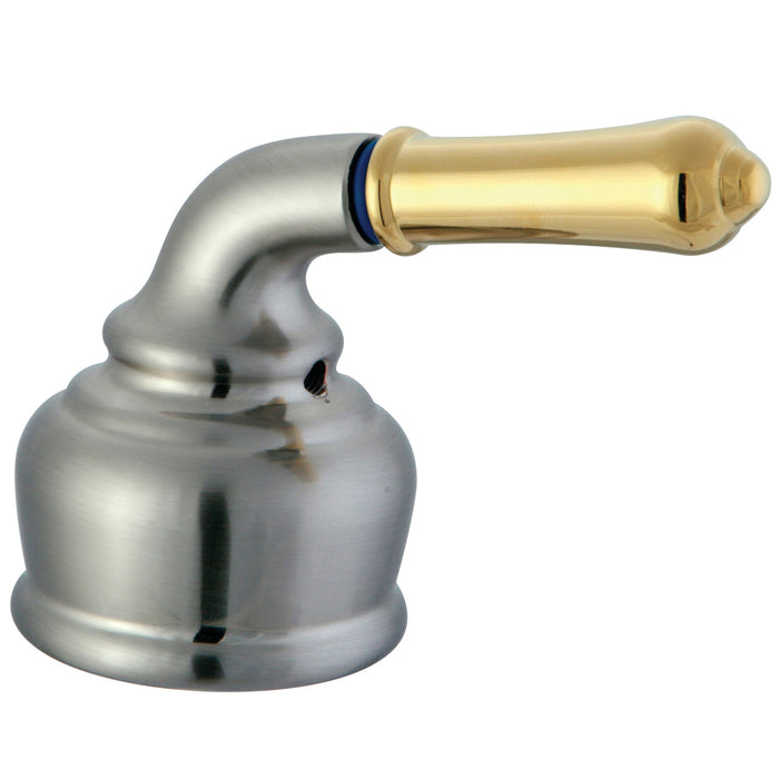 Kingston KCH369C Zinc Alloy Lever Handle (Cold Side), Brushed Nickel/Polished Brass