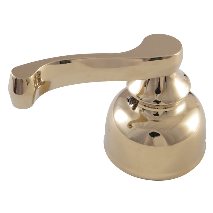 Kingston KCH8362H Zinc Alloy Lever Handle (Hot Side), Polished Brass