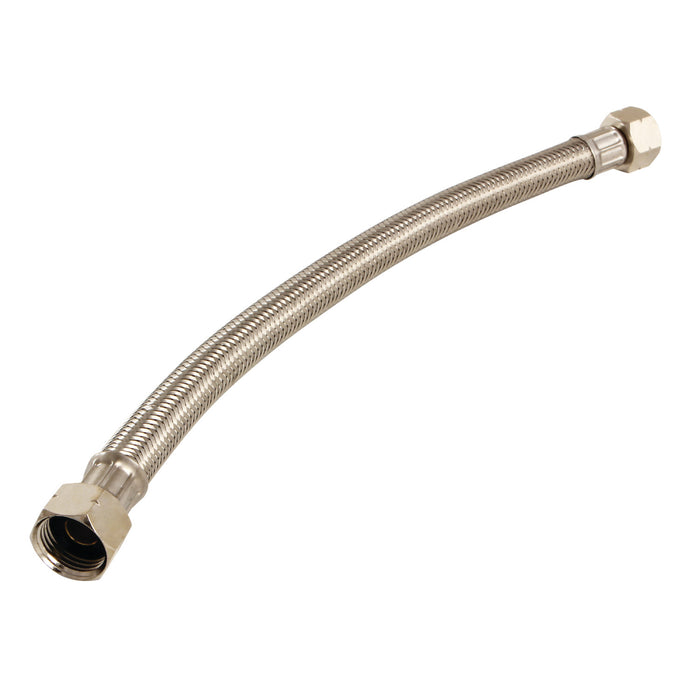 Kingston KCHO361 12-Inch Hose, 1/2-14 NPSM Supply Hose, for KC361, Stainless Steel