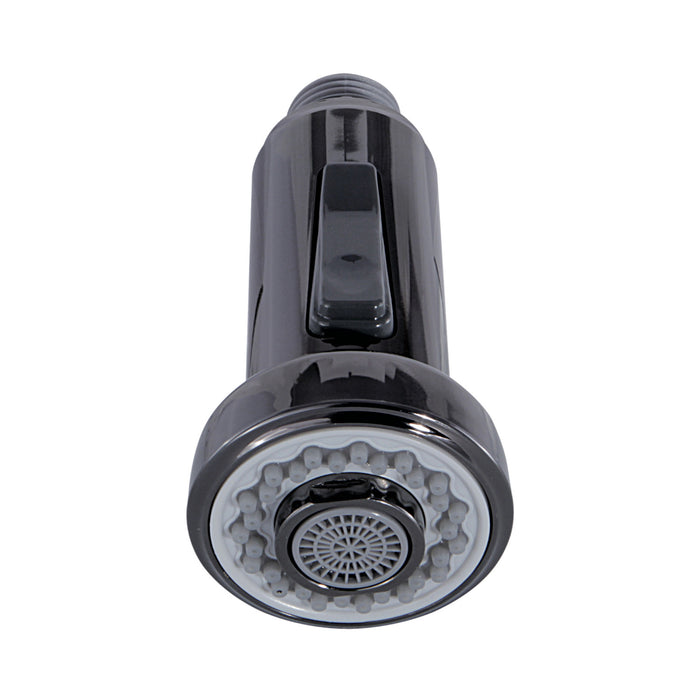 Kingston Made To Match KDH8410 2-Function Stream Flow and Full-Spray Pull-Down Sprayer, Black Stainless Steel