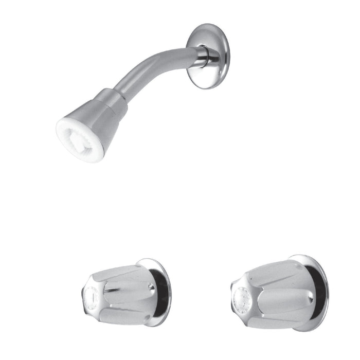 Kingston Generic KF114 Double-Handle Shower Faucet, Polished Chrome