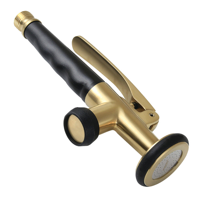 Kingston Continental KH8507 Pre-Rinse Kitchen Faucet Pull Down Sprayer, Brushed Brass