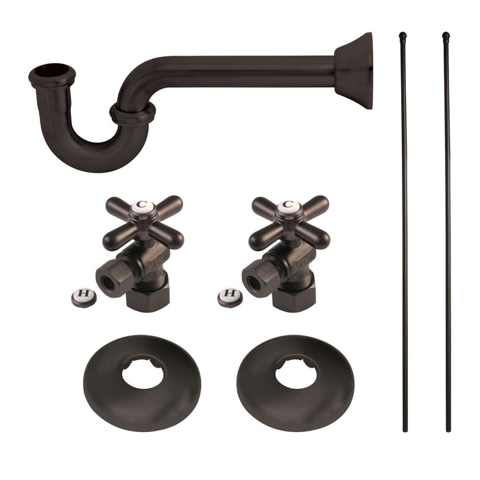 Kingston Heirloom KPK305 - Trimscape Traditional Plumbing Supply Kit Combo, Oil Rubbed Bronze