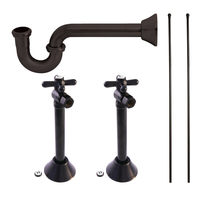 Trimscape KPK805 Traditional Plumbing Supply Kit Combo, Oil Rubbed Bronze