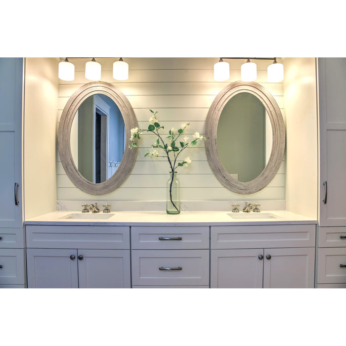 Kingston Heirloom KS1166AX - Heritage Two-Handle 3-Hole Deck Mount Widespread Bathroom Faucet with Brass Pop-Up, Polished Nickel