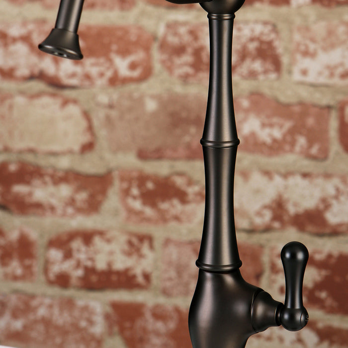 Kingston Heirloom KS1195AL - Heritage Single-Handle 1-Hole Deck Mount Water Filtration Faucet, Oil Rubbed Bronze