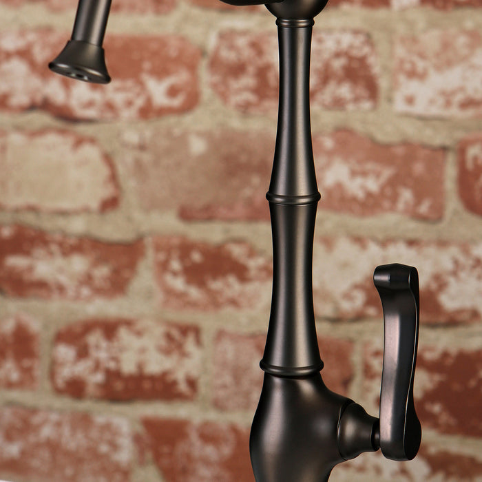 Kingston Heirloom KS1195FL - Royale Single-Handle 1-Hole Deck Mount Water Filtration Faucet, Oil Rubbed Bronze
