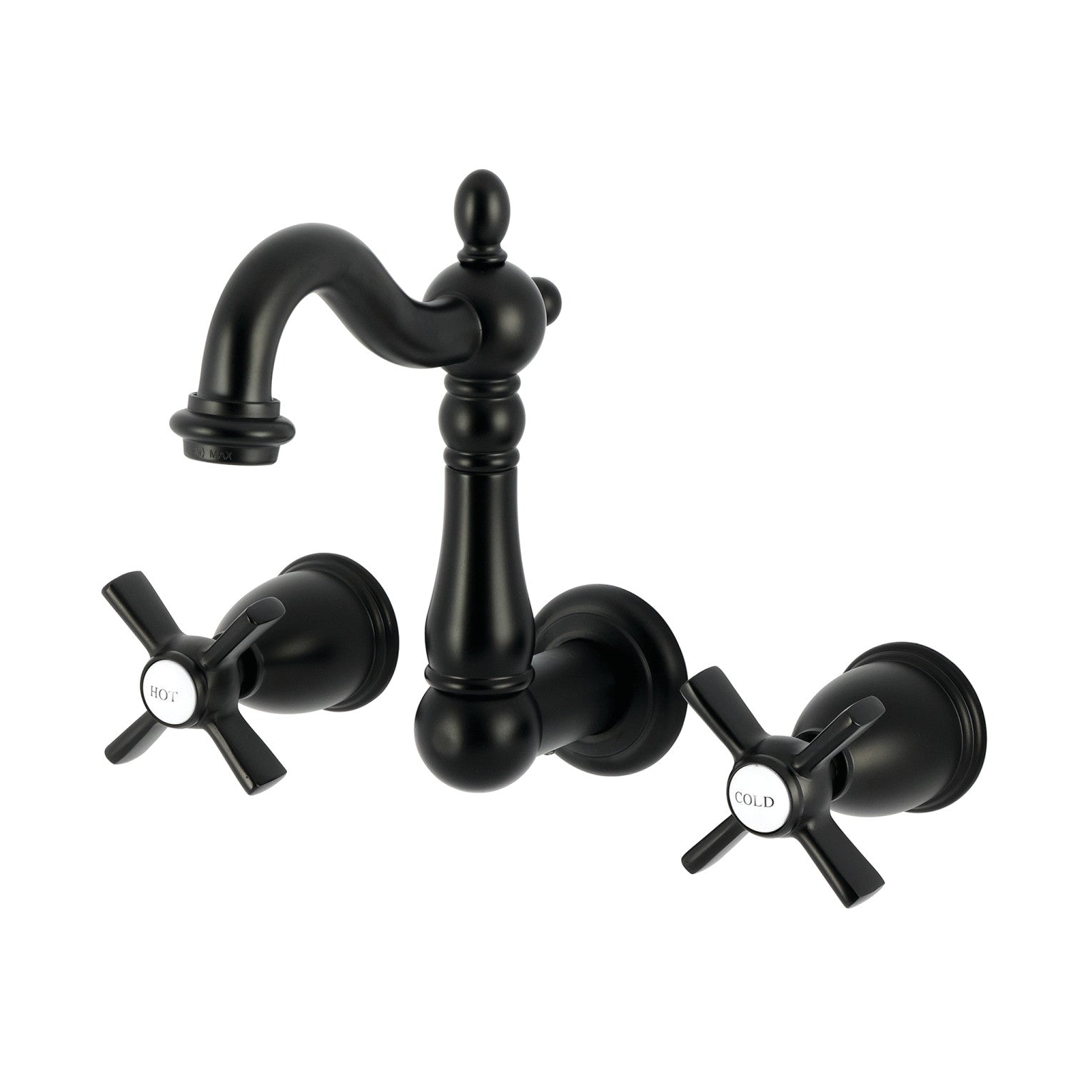 Kingston Heirloom KS1220ZX - Millennium Double-Handle 3-Hole Wall
