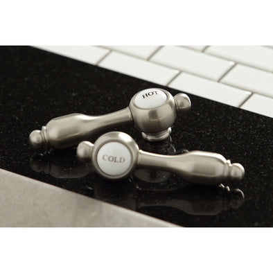 Kingston Heirloom KS1278TALBS - Tudor Two-Handle 4-Hole Deck Mount