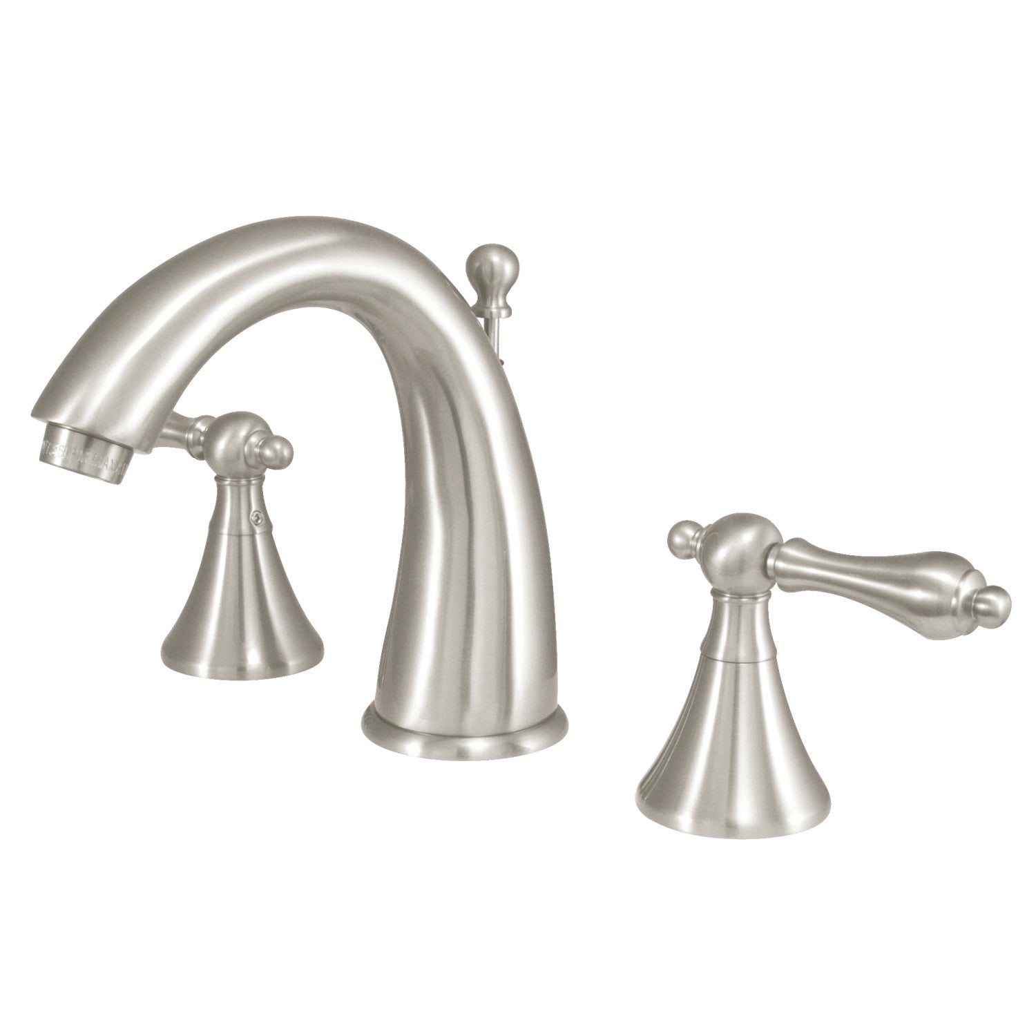 Kingston Tulare KS2978AL - Naples Two-Handle 3-Hole Deck Mount