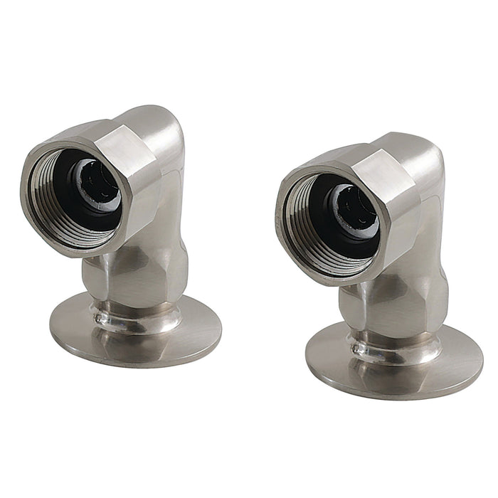 Kingston KS2W8 2-Inch Deck Mount Riser, Brushed Nickel