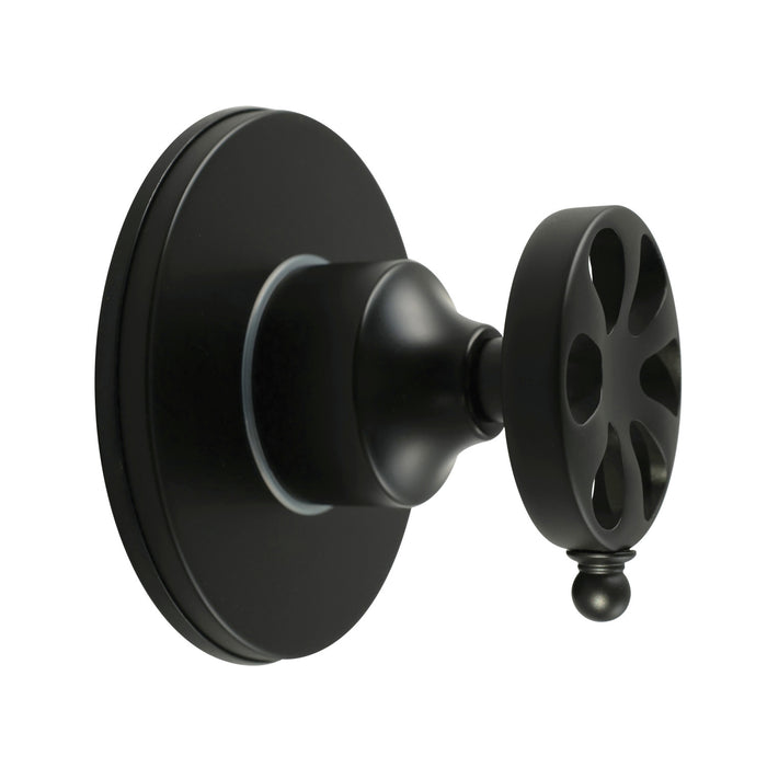 Kingston Sona KS3030RX - Belknap Single-Handle Three-Way Diverter Valve with Round Trim Kit, Matte Black