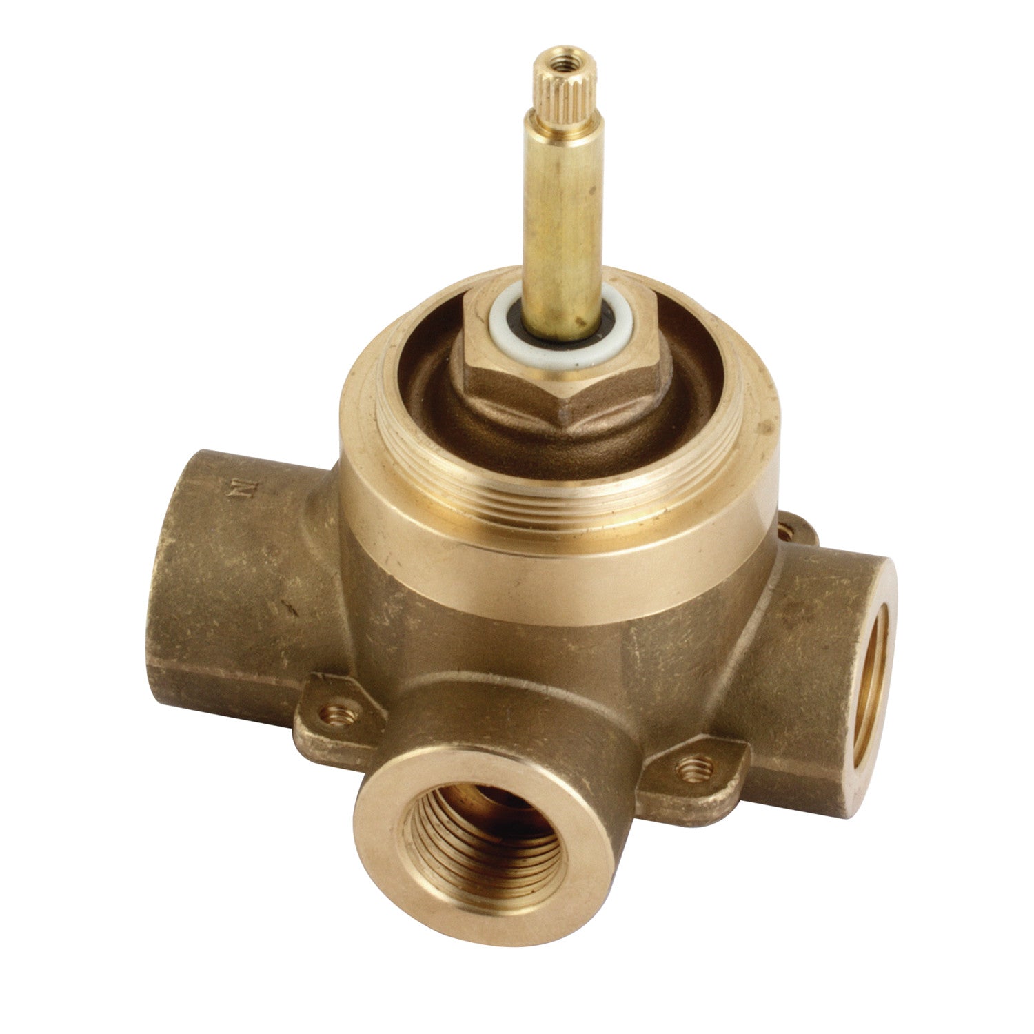 Kingston KS3031V 3 Way Tub and Shower Diverter Valve, Rough
