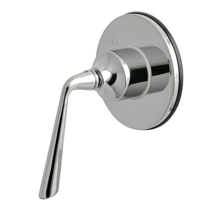 Kingston Tulare KS3031ZL - Silver Sage Single-Handle Three-Way Diverter Valve with Round Trim Kit, Polished Chrome